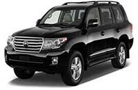 Self drive car rental Toyota Land Cruiser 7 - 8 seats Da Nang